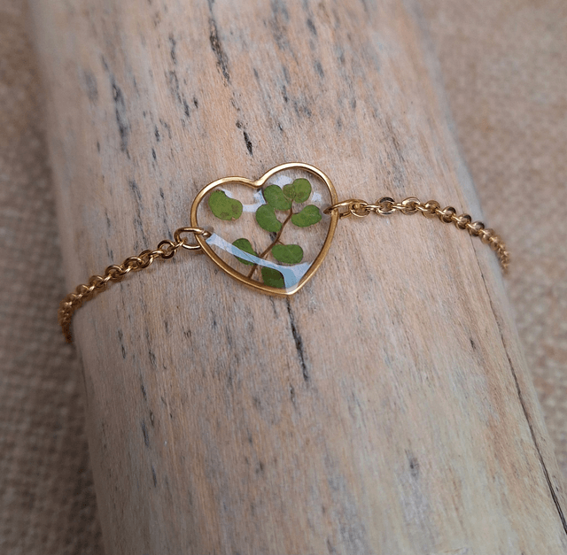 Bracelet joli cœur ♡ doré 