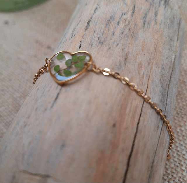 Bracelet joli cœur ♡ doré 