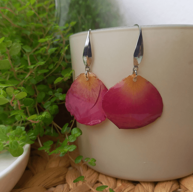 Boucles d'oreilles ∙ argenté ∙ Soliflora Rosa