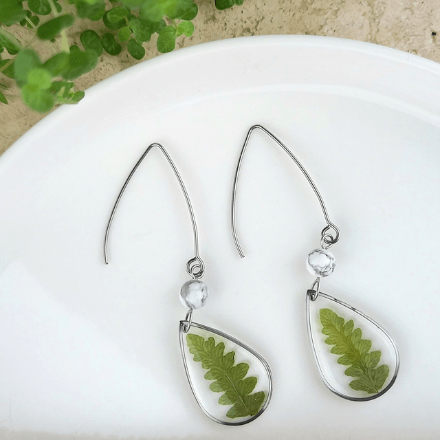 Boucles d'oreilles ∙ argenté ∙ Gütta 
