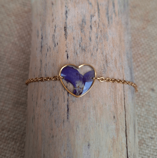 Bracelet joli cœur ♡ doré 