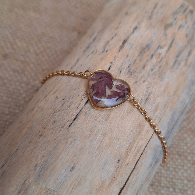 Bracelet joli cœur ♡ doré 