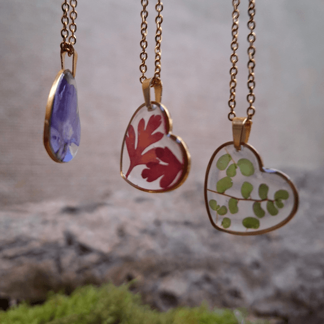 Collier joli cœur ♡ doré