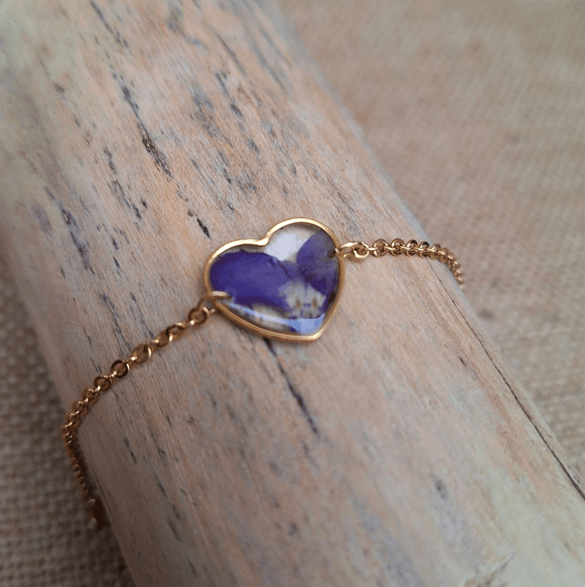 Bracelet joli cœur ♡ doré 