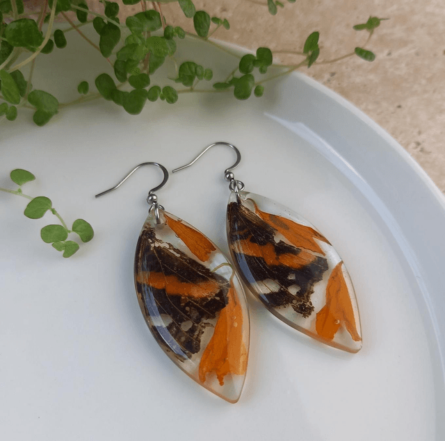 Boucles d'oreilles ∙ argenté ∙ Natur'ala Tagetes