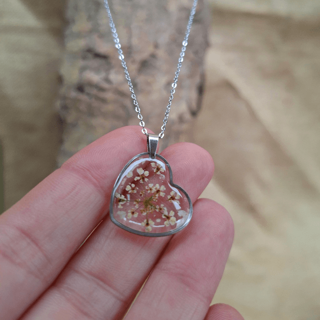 Collier joli cœur ♡ argenté