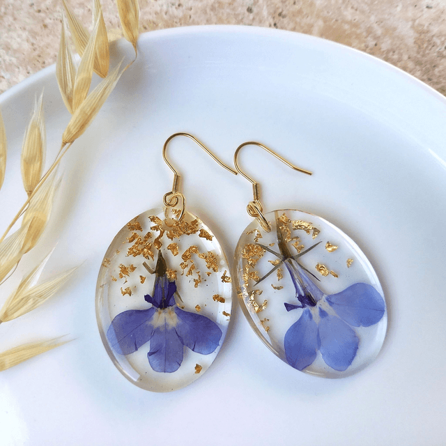 Boucles d'oreilles ∙ doré Lobelia