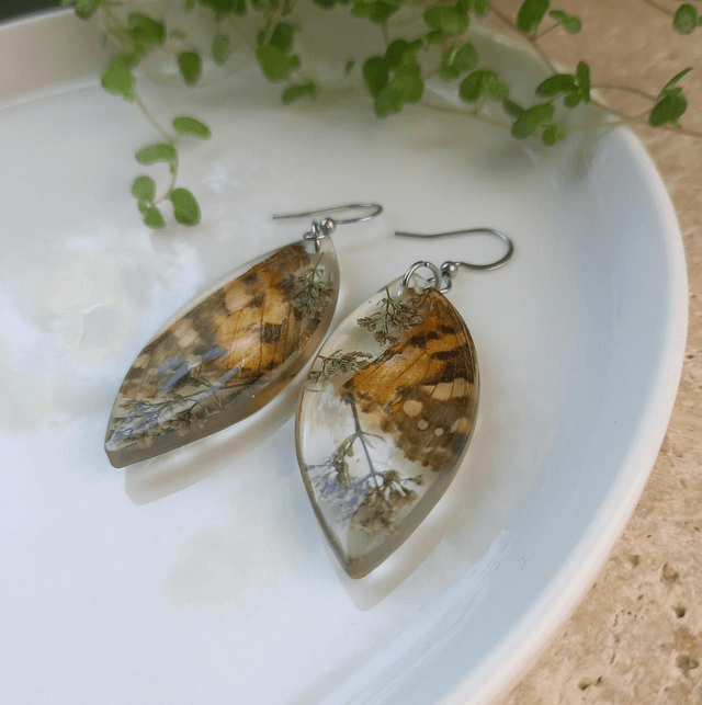 Boucles d'oreilles ∙ argenté ∙ Natur'ala