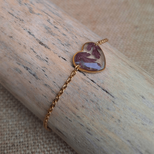 Bracelet joli cœur ♡ doré 