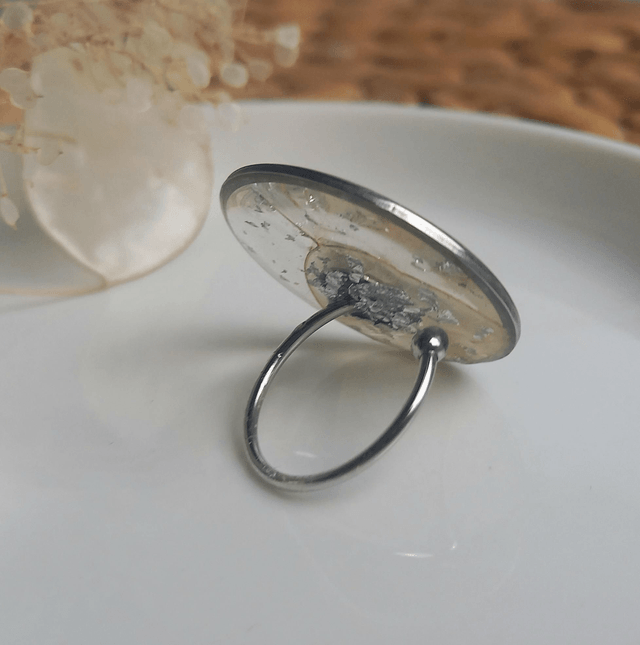 Bague argentée ◦ Lunaria 