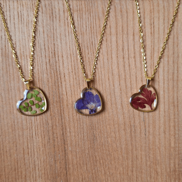 Collier joli cœur ♡ doré
