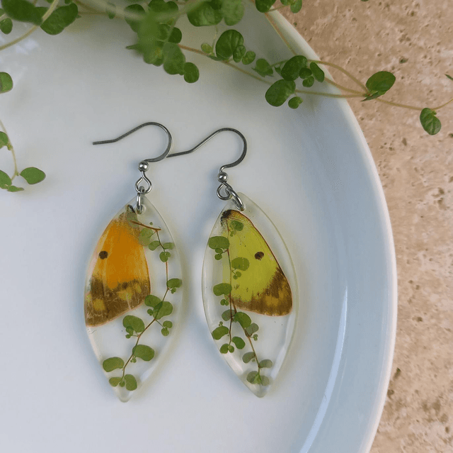 Boucles d&#039;oreilles ∙ argenté ∙ Natur&#039;ala Soleirolia