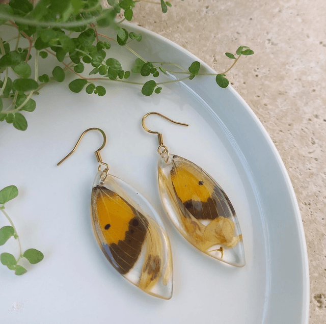 Boucles d&#039;oreilles ∙ doré ∙ Natur&#039;ala Chevrefeuille