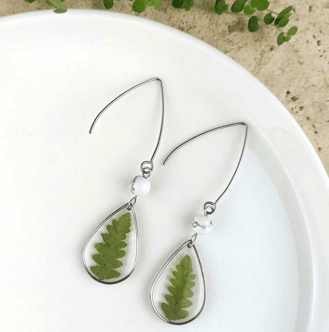 Boucles d&#039;oreilles ∙ argenté ∙ Gütta 