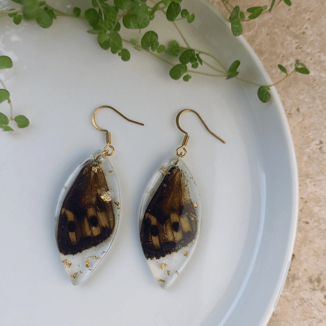 Boucles d&#039;oreilles ∙ doré ∙ Natur&#039;ala